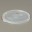 020230 - Polypropylene Bain Marie Food Storage Container Lid 2 - 3 1/2 qt - Translucent
