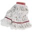 369552B00 - Flo-Pac® Large Looped-End Mop w/Red Band  - White-Red