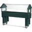 660608 - Six Star™ Portable Food Bar with Legs 6' x 2' x 4.2' - Forest Green