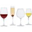5643-407 - Alibi™ Plastic White Wine Glass 11 oz (4/st) - Clear