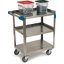 UC3031524 - Stainless Steel 3 Shelf Utility Cart 15.5" x 24" - Stainless Steel