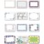 DX5081M202733 - Iris Garden Design Tray Cover Size: M w/ Straight Edge/Round Corner 13-5/8" x 18-3/4" (1000/cs)