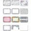 DX5323J - Watercolors Tray Cover Size: J w/Straight Edge/Round Corner 9-3/8" x 11-3/4" Each Piece (1000/cs)