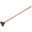 4166424 - Sparta® Spectrum® Quik-Release™ Fiberglass Mop Handle 60" Long / 1" D - Orange