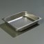 607122P - DuraPan™ Light Gauge Stainless Steel Perforated Steam Table Hotel Pan 1/2 Size, 2.5" Deep