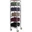 DXIBDRS90 - Dinex® Drying and Storage Rack (Holds 90 Induction Bases) 20.5" x 22" x 78" - Stainless Steel