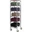 DXIBDRS180 - Dinex® Drying and Storage Rack (Holds 180 Induction Bases) 40" x 22" x 78" - Stainless Steel