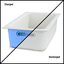 CM1100C1402 - Coldmaster® CoolCheck® Full-Size Food Pan 15 qt - White/Blue