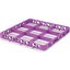 RE9C89 - OptiClean™ 9-Compartment Divided Glass Rack Extender 1.78" - Lavender