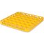 RE36C04 - OptiClean™ 36-Compartment Divided Glass Rack Extender 1.78" - Yellow
