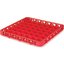 RE49C05 - OptiClean™ 49-Compartment Divided Glass Rack Extender 1.78" - Red