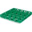 REW20SC09 - OptiClean™ NeWave™ Color-Coded Short Glass Rack Extender 20 Compartment - Green
