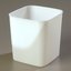 156802 - StorPlus™ Polyethylene Space Saver Food Storage Container 8 qt - White