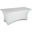EMB5026RT630010 - Embrace™ Rectangle Stretch Table Cover 72" x 30" x 30" - White
