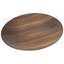 EAG1069 - Epicure® Acacia Grain Round Platter 19.25" - Dark Woodgrain
