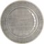 6400118 - Grove Melamine Dinner Plate 11" - Smoke