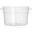 020530 - Polypropylene Bain Marie Food Storage Container 2 qt - Translucent