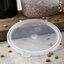 020230 - Polypropylene Bain Marie Food Storage Container Lid 2 - 3 1/2 qt - Translucent