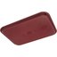 CT121661 - Cafe® Fast Food Cafeteria Tray 12" x 16" - Burgundy
