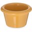 S27522 - Melamine Smooth Ramekin 1.5 oz - Honey Yellow