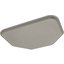 CT1713TR23 - Cafe® Trapezoid Fast Food Cafeteria Tray 18" x 14" - Gray