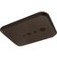 CT141869 - Cafe® Fast Food Cafeteria Tray 14" x 18" - Chocolate