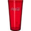 52243550H - Stackable™ SAN Plastic Tumbler 24 oz - Coke - Ruby