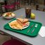 CT121609 - Cafe® Fast Food Cafeteria Tray 12" x 16" - Green