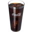 52243550G - Stackable™ SAN Plastic Tumbler 24 oz - Coke - Clear