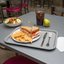CT121623 - Cafe® Fast Food Cafeteria Tray 12" x 16" - Gray