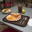 CT121669 - Cafe® Fast Food Cafeteria Tray 12" x 16" - Chocolate