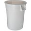 34103202 - Bronco™ Round Waste Bin Trash Container 32 Gallon - White