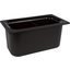 CM110303 - Coldmaster® Food Pan with Divider 1/3 Size - Black