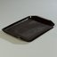 CT121703 - Cafe® Fast Food Cafeteria Tray with Handles 12" x 17" - Black