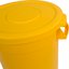 34101104 - Bronco™ Round Waste Bin Trash Container Lid 10 Gallon - Yellow