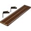 662001 - Six Star™ Food Bar Tray Slide 4' - Brown