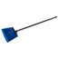 3688314 - Flo-Pac® Duo Sweep® Warehouse Broom With Black Metal Threaded Handle 48" - Blue