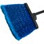 3688314 - Flo-Pac® Duo Sweep® Warehouse Broom With Black Metal Threaded Handle 48" - Blue