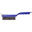 4067100 - Sparta® Scratch Brush and Scraper with  Carbon Steel Bristles 11.38" - Blue
