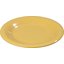 3301822 - Sierrus™ Melamine Wide Rim Pie Plate 6.5" - Honey Yellow