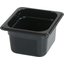 3068403 - StorPlus™ Polycarbonate Food Pan 1/6 Size, 4" Deep - Black