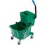3690809 - Commercial Mop Bucket with Side-Press Wringer 26 Quart - Green