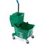 3690809 - Commercial Mop Bucket with Side-Press Wringer 26 Quart - Green