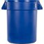 34102014 - Bronco™ Round Waste Bin Trash Container 20 Gallon - Blue