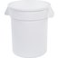 34102002 - Bronco™ Round Waste Bin Trash Container 20 Gallon - White