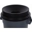 34103503 - Bronco™ Round Waste Bin Trash Container Funnel Lid 32 Gallon - Black