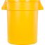 34102004 - Bronco™ Round Waste Bin Trash Container 20 Gallon - Yellow