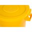 34102104 - Bronco™ Round Waste Bin Trash Container Lid 20 Gallon - Yellow