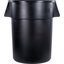 34105503 - Bronco™ Round Waste Bin Trash Container 55 Gallon - Black