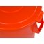 34104524 - Bronco™ Round Waste Bin Trash Container Lid 44 Gallon - Orange